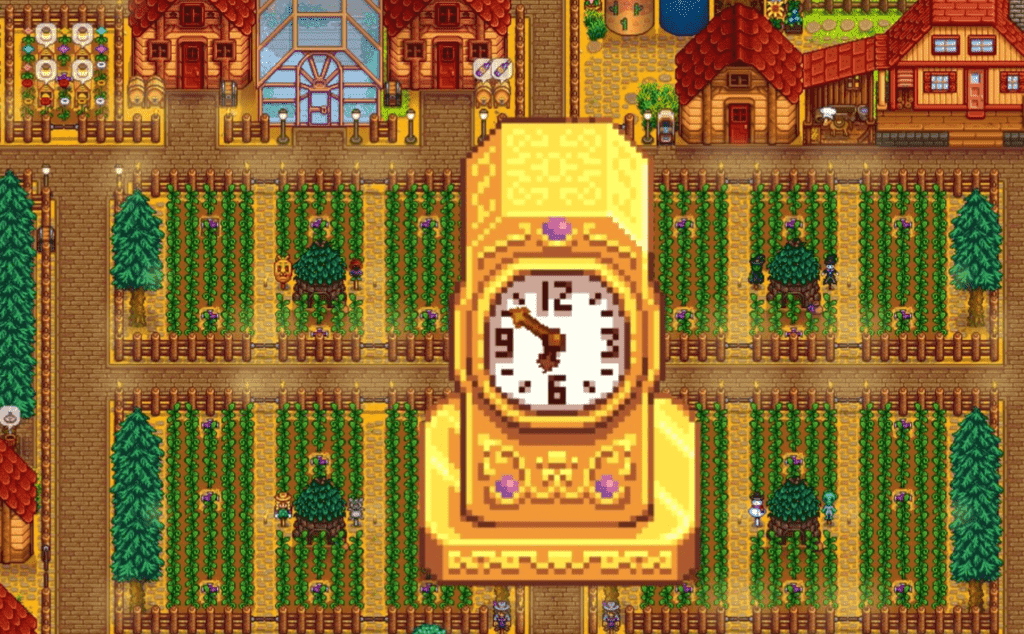 Gold Clock