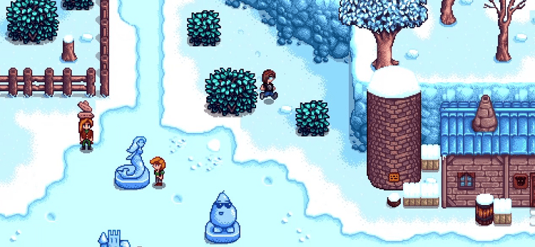 Stardew Valley Festival of Ice