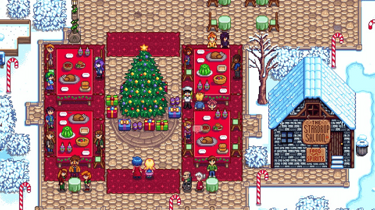 Stardew Valley The Feast of the Winter Star 