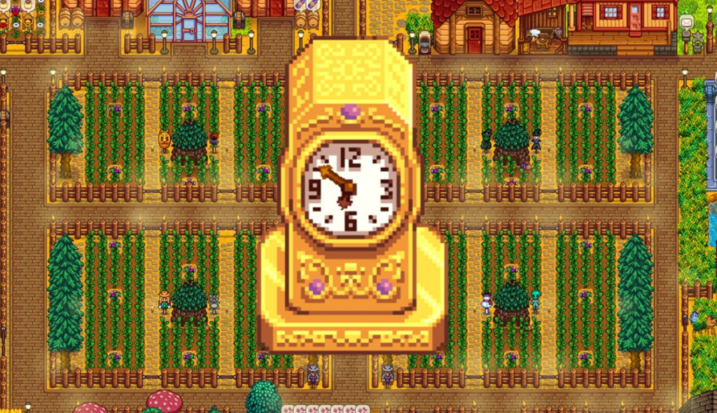 Gold Clock