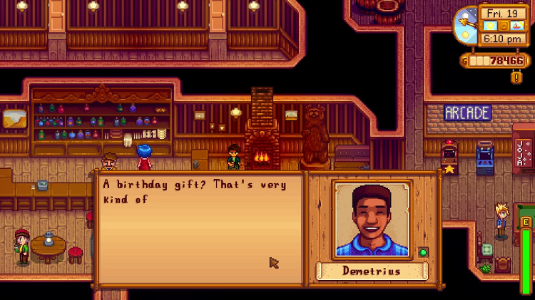 Demetrius Stardew Valley