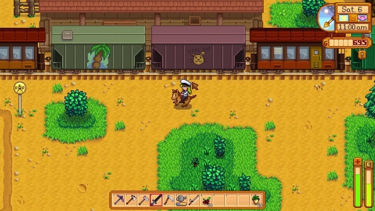 Train in Stardew Valley