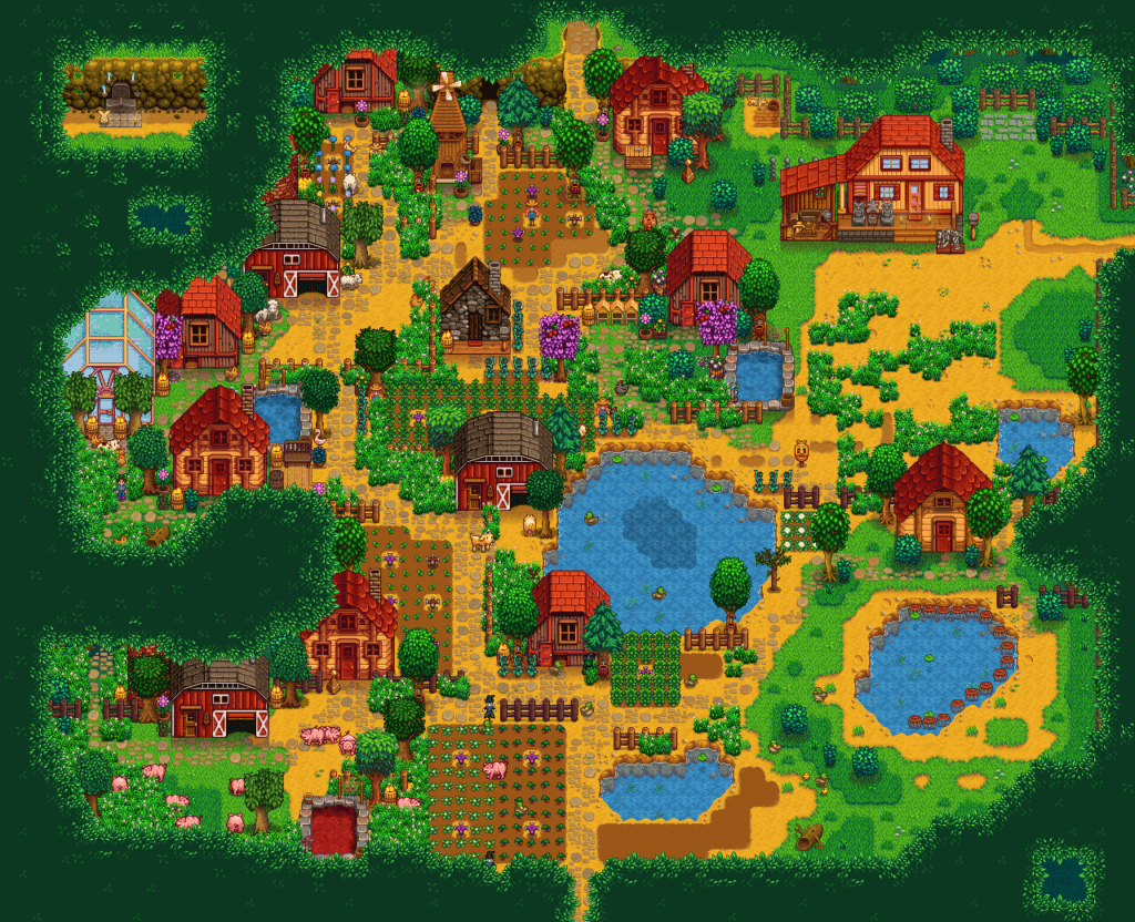 Stardew Valley Farm Layout Ideas Marrying Agriculture With Aesthetics Sdew Hq 2606