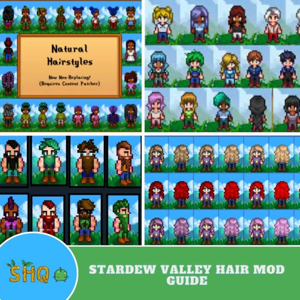 Stardew Valley Hair Mod Guide SDew HQ Stardew Valley Hair Mod Guide SDew HQ
