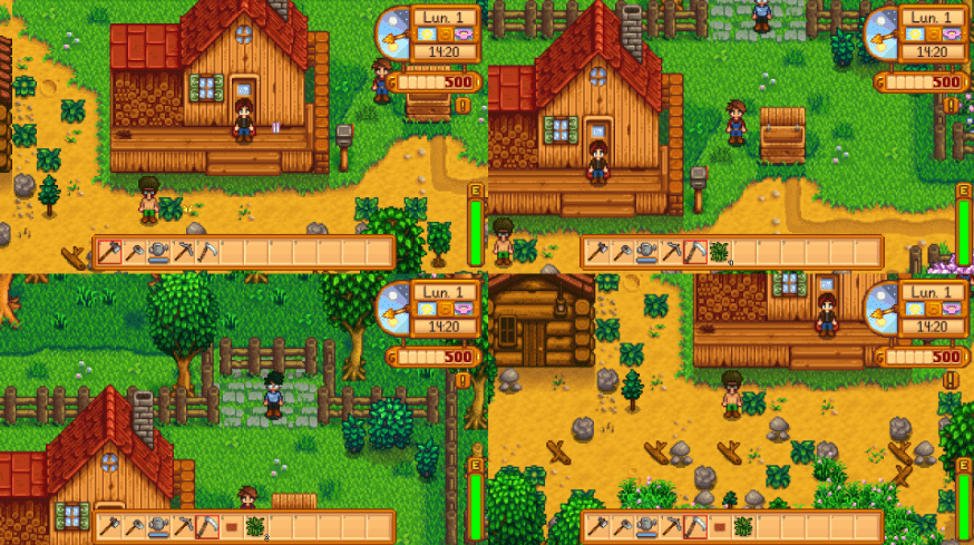 stardew valley split screen