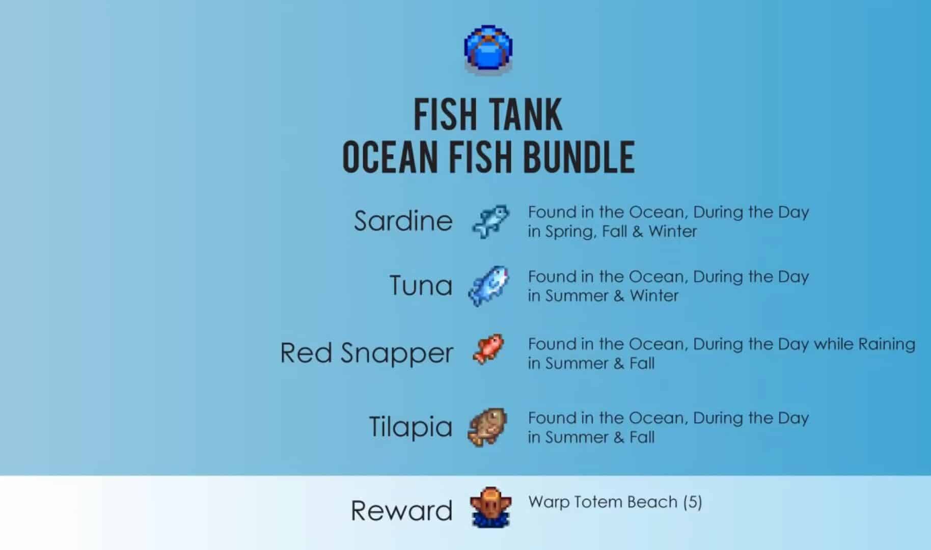 fish tank ocean fish bundle