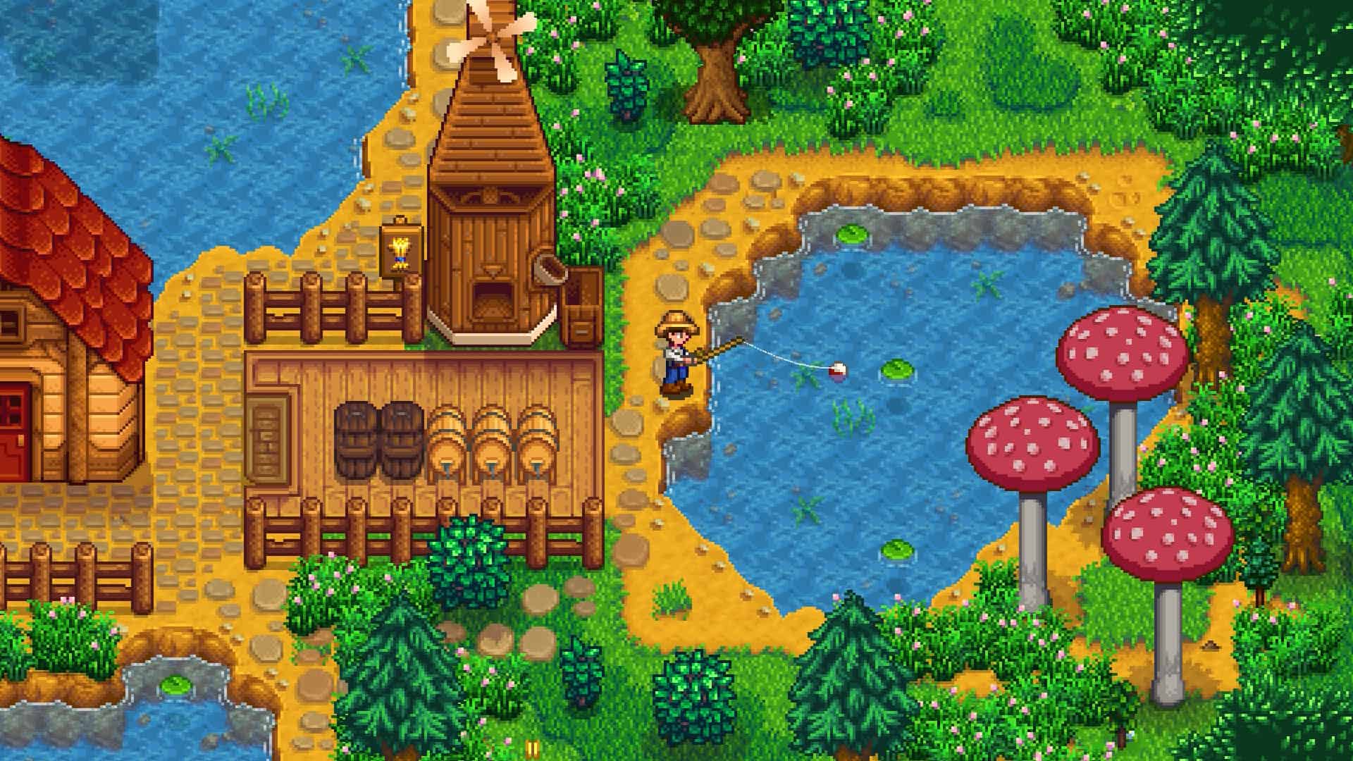 fishing stardew valley