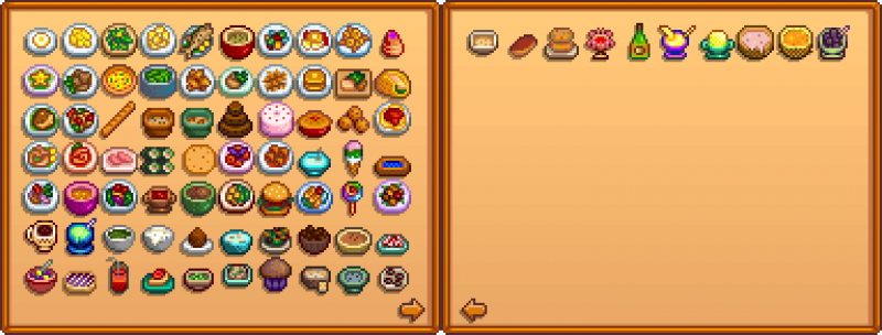 Stardew Valley TV cooking