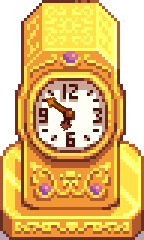 Stardew valley Gold Clock