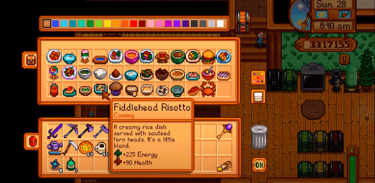 stardew valley chef