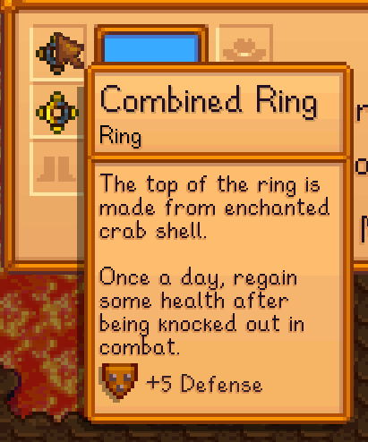 The Undying Combined Ring