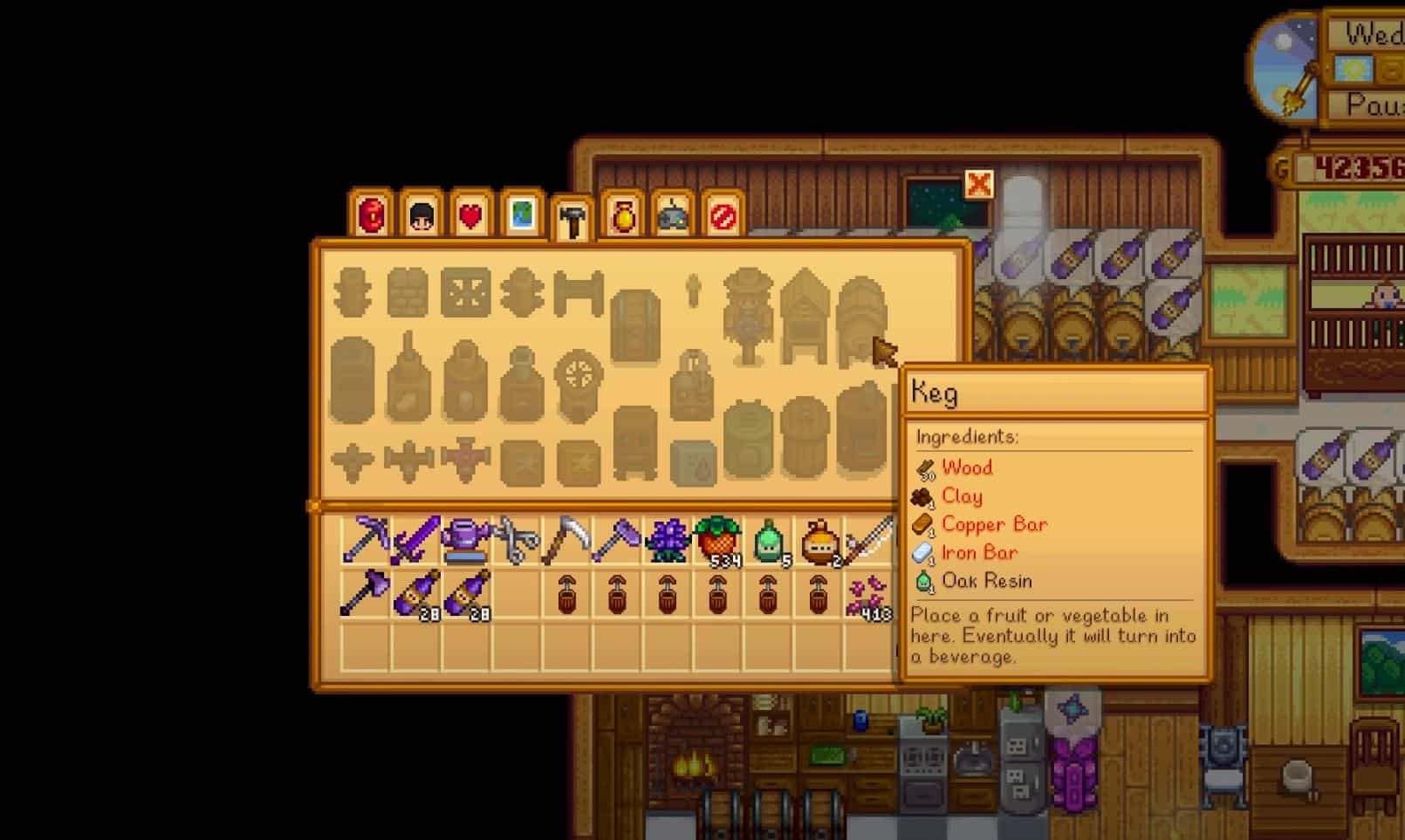 Keg In Stardew Valley