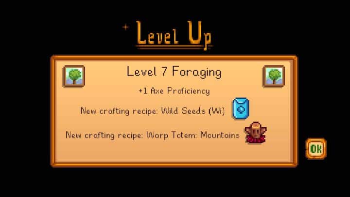 stardew valley foraging