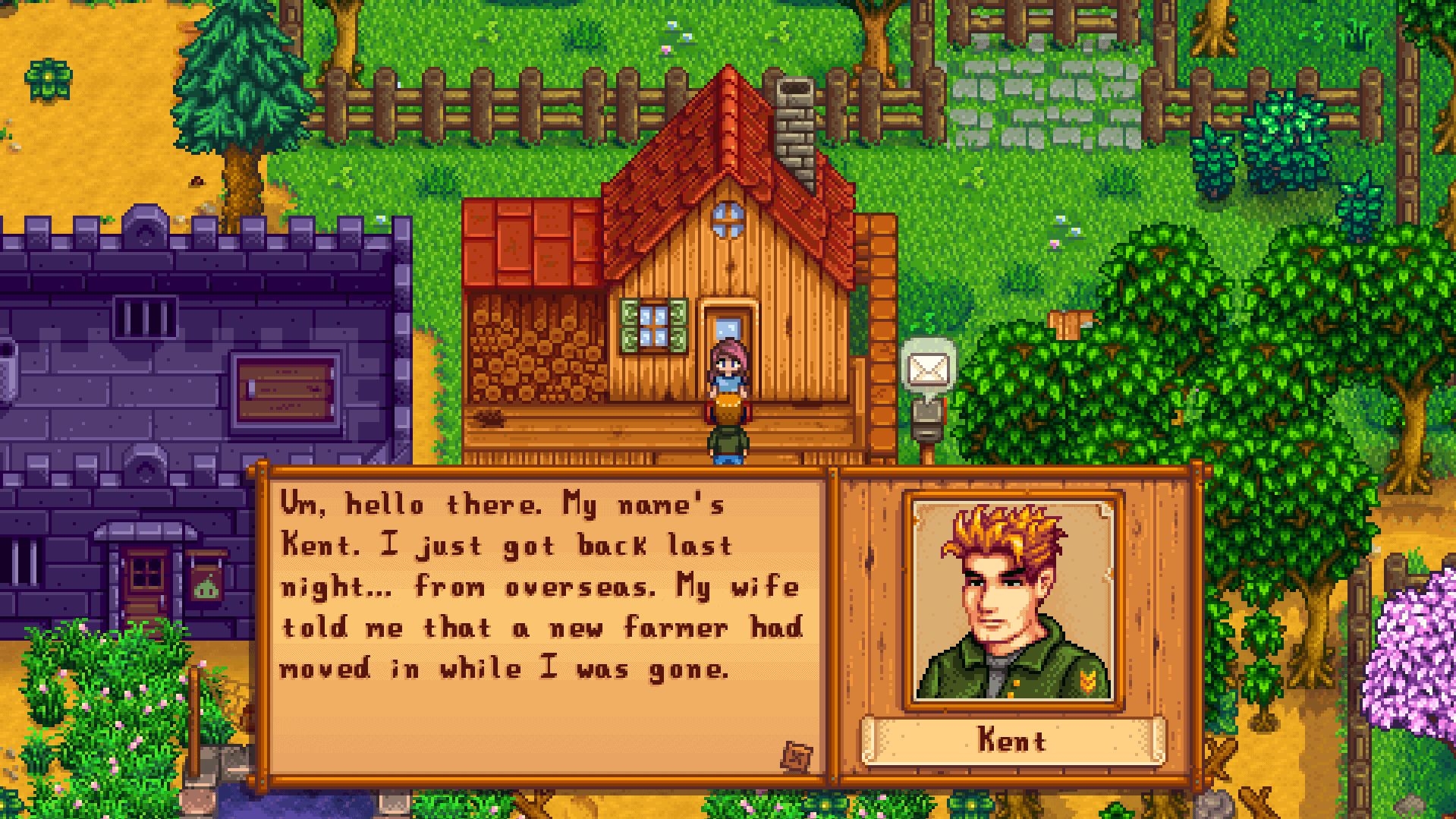 Stardew Valley Character Kent